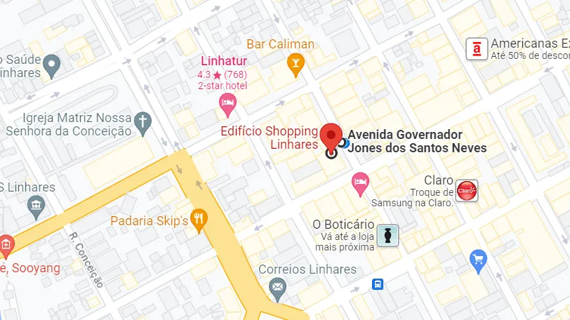 Mapa Eder Oliveira Advogados